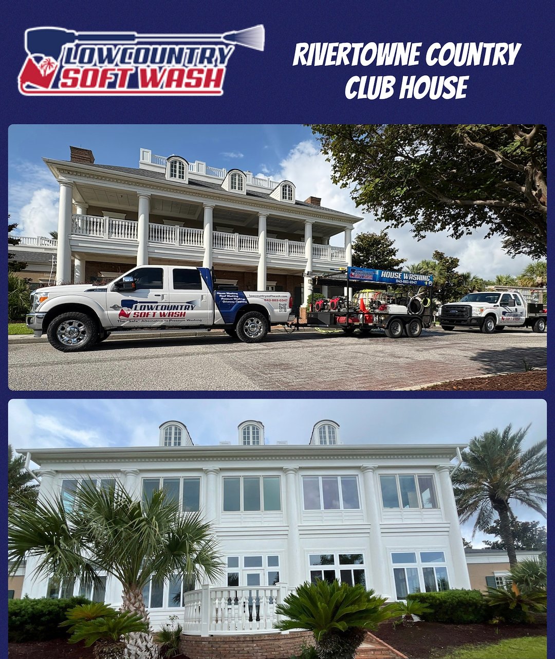 Restoring Southern Charm at Rivertowne Country Clubhouse